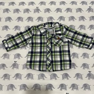 Like New Plaid Button Down (fully lined with soft cotton) 🚭